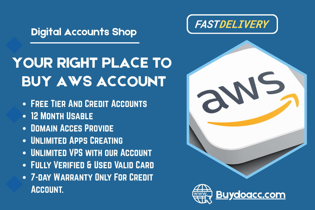 Aws Accounts for sale